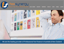 Tablet Screenshot of feesynergy.com.au